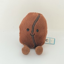 AUTHENTIC Jellycat Amuseables Coffee Bean Plush Toy NWT Collectible Gift