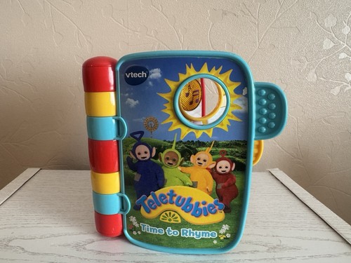 The Teletubbies Time To Rhyme Musical Lights & Sounds Book - Fully Working (O)