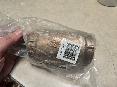 AquaLine 2'' In-Line Spring Check Valve Lead Free CVI-200LF