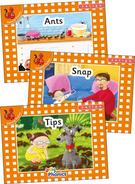 Jolly Phonics Orange Level Readers Set 1 by Louise Van-Pottelsberghe