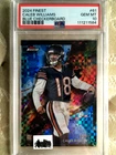 2024 FINEST BLUE CHECKERBOARD CALEB WILLIAMS ROOKIE CARD #61 PSA 10