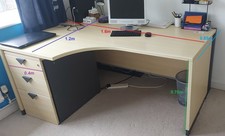 desk and drawer