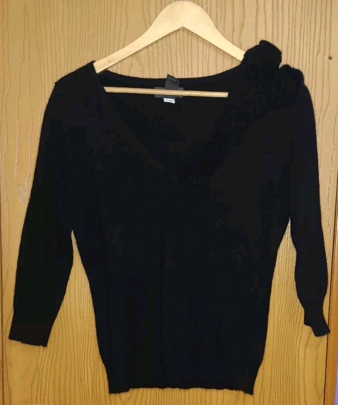 Banana Republic Wool And Angora Rabbit Hair Blend Sweater Womens Size Medium...
