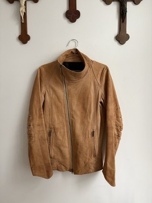 Yasuyuki Ishii Leather Asymmetric Jacket / Rick Owens, Julius, Boris Bidjan, Ccp