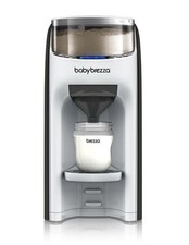 Baby Brezza Automatic Formula Maker Dispenser, Temp Control, White/Black 2-10 oz