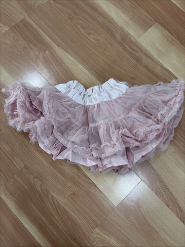 H&M Baby Pink Skirt Size 12-18M Cotton Casual Cute_C016