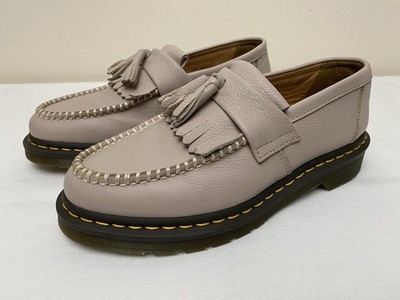 Dr Martens Adrian Women s Men s Tassel Loafers Pink Shoes NWOB Size 9 W / 8 M