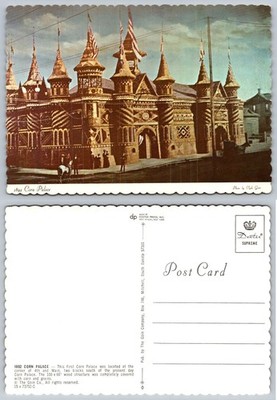 1892 Corn Palace Mitchell South Dakota Historic Building Postcard