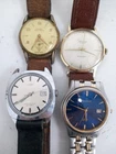 Vintage Gents Watch Bundle Timex Accurist Amida Tusal  - For Repair