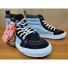 Vans Boy's Sk8-Hi MTE-1 Dress Blues Sneakers VN0A5KXKBD2 Light Blue Black Sz 5