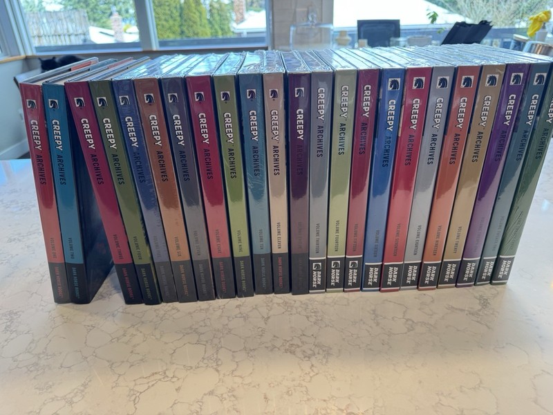Complete Creepy Collection Hardcover Set 23 Volumes New Sealed Dark Horse Warren