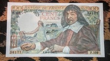 Billet 100 Francs Descartes 28/9/1944 ( Billet Factice/ FAUX )