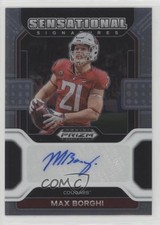 2023 Panini Chronicles Draft Picks Max Borghi #SS-MBO Auto 0hl9