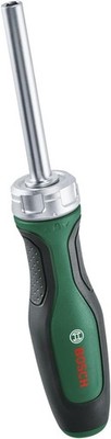 Bosch Bit-Ratschenschraubendreher (max Drehmoment 36 Nm, magnetischer Bithalter)