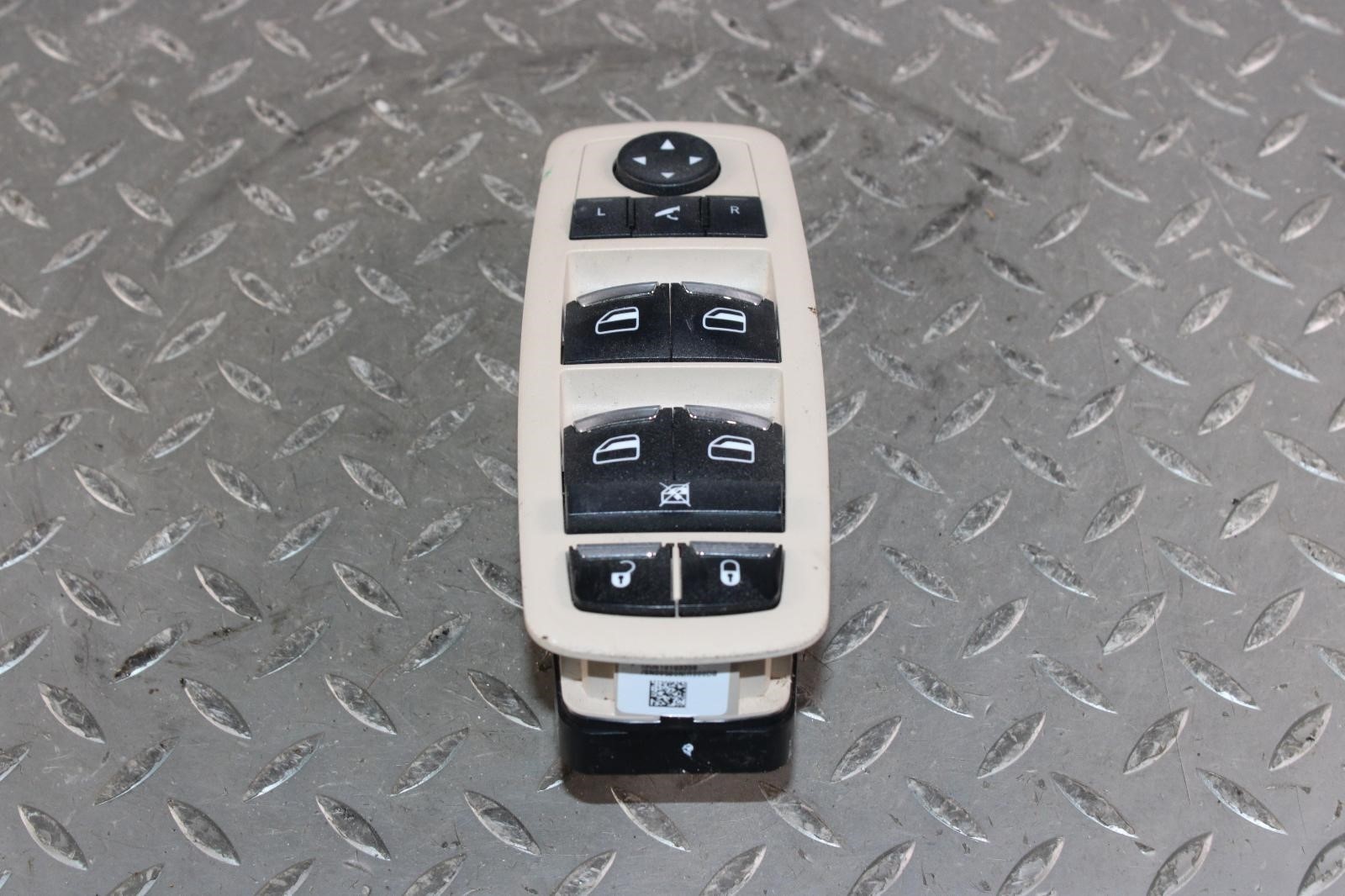 Maserati Ghibli 2014-2021 Front Left Window switch Tan P/N 670025408