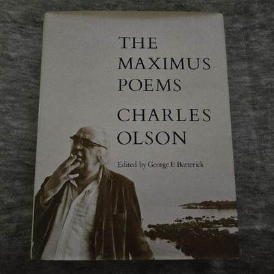 The Maximus Poems Charles Olson 1983 Poetry First Complete Edition UC Press