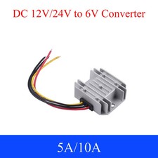 DC-DC Step Down Converter 12V 24V to 6V 5A 10A Buck Voltage Regulator Module