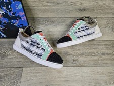 Christian Louboutin Louis Orlato Spikes LowTop Multicolor Sneakers EU 41.5 US8.5