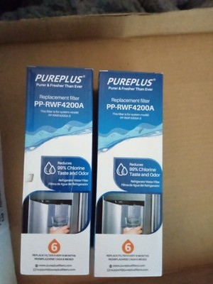 Set of 2 PUREPLUS PP-RWF4200A Refrigerator Water Filter -  - SEALED - Samsung