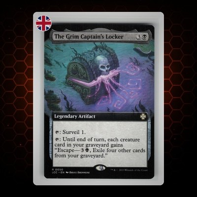 MTG - The Grim Captain's Locker/Die Truhe des Schreckenskapitäns - LCC - EN - EX