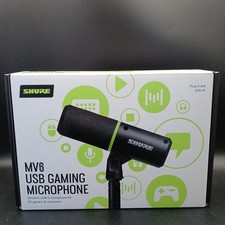 Shure Gaming Microphone Mv6-j Used