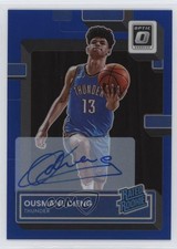 2022-23 Panini Donruss Optic Blue Prizm Signatures 3/49 Ousmane Dieng Auto 1gs7