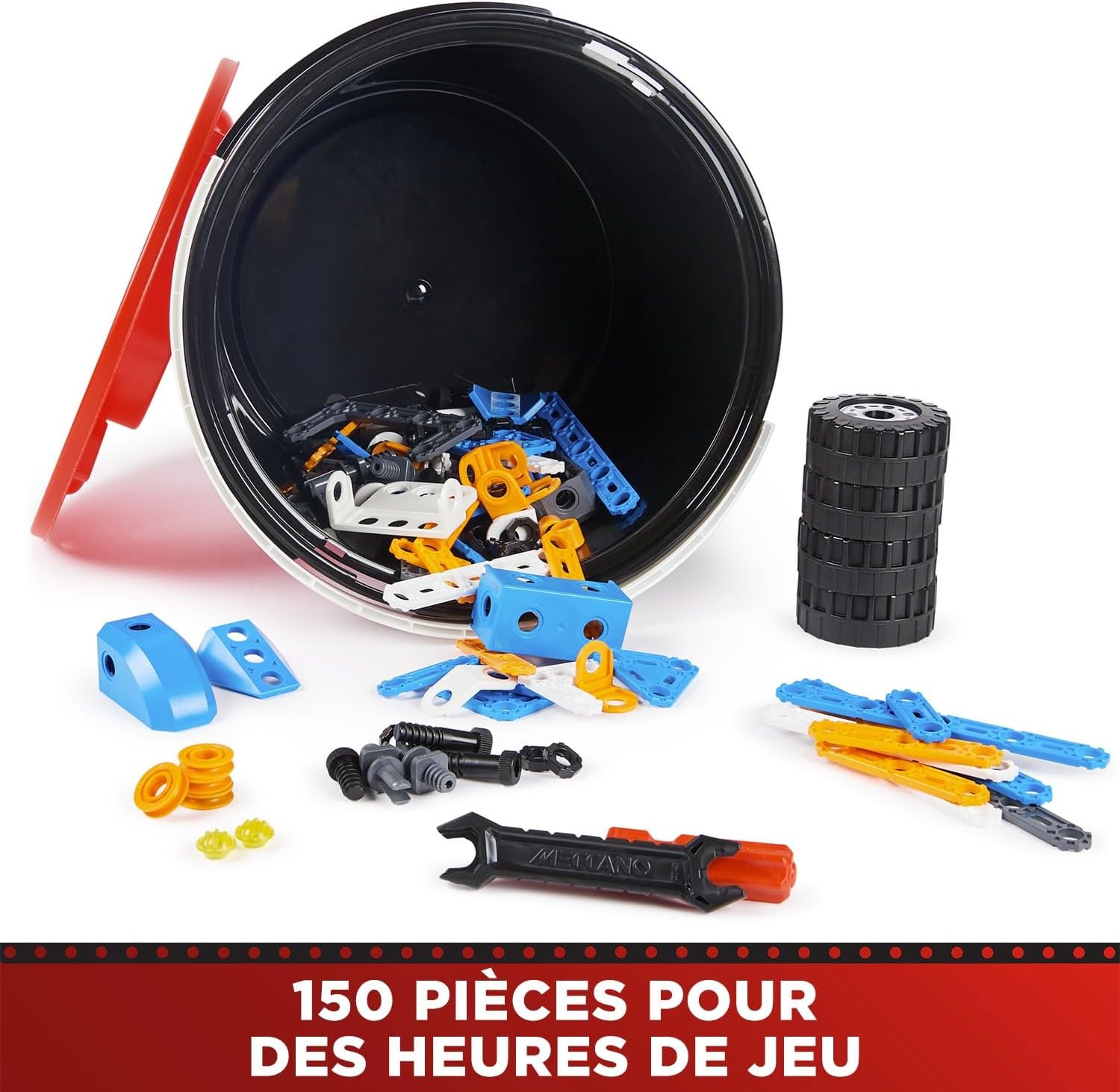 Meccano Junior coffret de construction 150 pièces cadeau anniversaire idéal