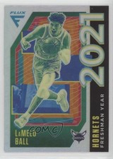 2020-21 Panini Flux Freshman Year Silver Prizm LaMelo Ball #1 7y2