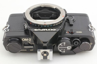 Tested OK [N MINT] Olympus OM-2 Black OM-system Zuiko 50mm f/1.8