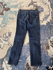Jordache Girl  s Dark Wash Snap Button Fly Super Skinny Slim Denim Jeans Size 6