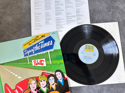 The Rubettes, Sign of the Times, LP, dt. Erstauflage 1976, inkl. Originalbeilage