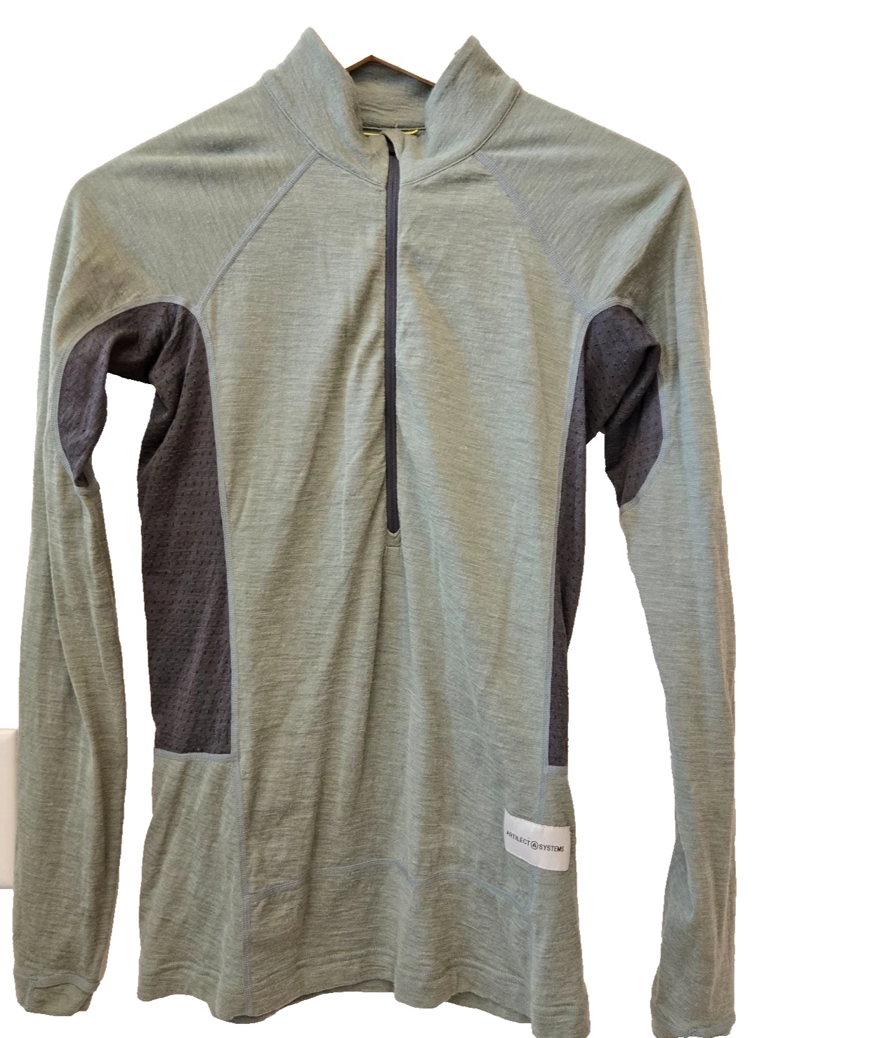 Artilect Systems Pullover Womens S Boulder 125g Merino Wool 1/4 Zip base layer