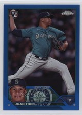 2023 Topps Chrome Update Blue Refractor 71/150 Juan Then #USC107 12dh