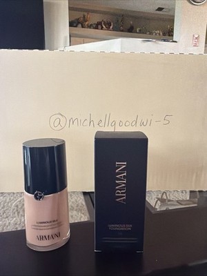 NEW Giorgio Armani ~ 5.5 Light Medium ~ Luminous Silk Foundation 30ml