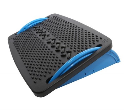 IO Crest Ergonomic Floating Tilt Foot Rest Textured Surface Reduce Muscle Str...