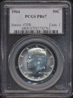 1964  Kennedy Half Dollar PCGS PR 67