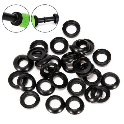 Anpassbare elastische Wickelringe für DIY Rutenbau 20 Stück enthalten - Bild 1 von 4