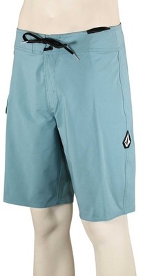 Volcom Lido Solid Mod-Tech 20'' Boardshorts - Used Blue - New