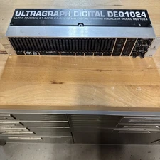 Behringer DEQ1024 2-Channel 31-Band Graphic EQ with Feedback Suppression