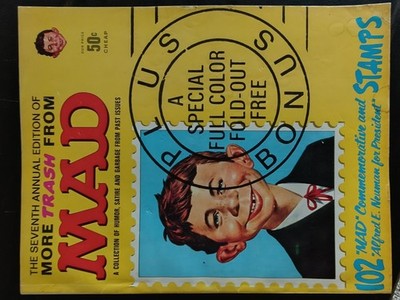 Mad 7th Annual Edition 1967 Humor & Satire Magazine Issue 7 Alfred E. Neuman