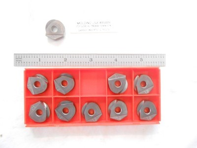 NEW 10PCS. MOLDINO USA ZDFG200-SC PN08M, 20MM CARBIDE BALL END MILLING INSERTS