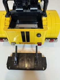 LEGO Ideas: Caterham Seven 620R (21307) opened, complete with box + book