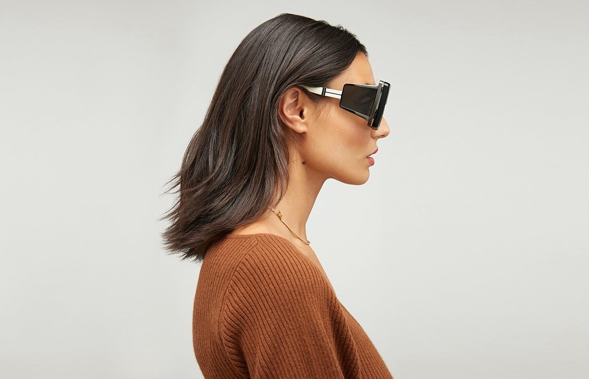 $1000 BALMAIN Akoni Limited Edition Wonder Boy II Sunglasses - Black - 145mm View 3