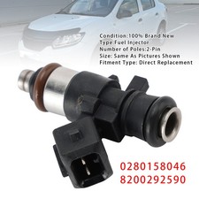 1Pcs Einspritzdüse Für Dacia Sandero Logan Renault Clio 0280158046 8200292590