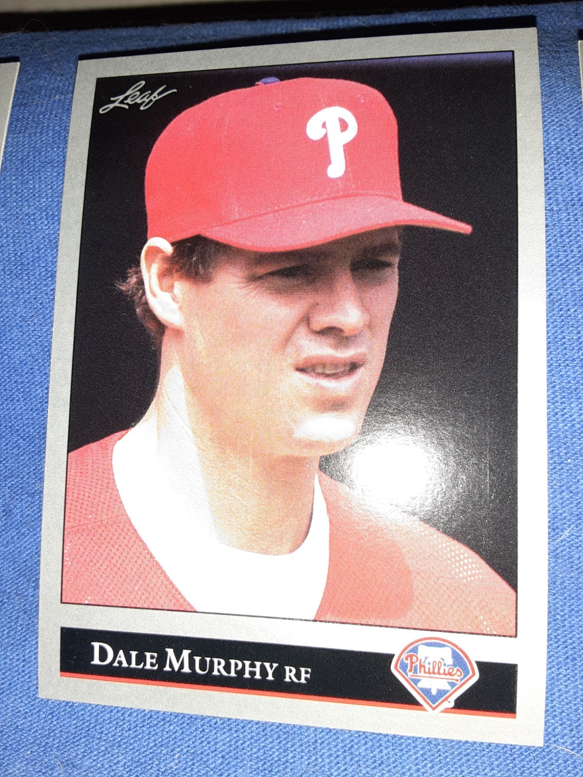 Dale Murphy #527 Baseball Cards 1992 Leaf trading card — raw and PSA graded price guide