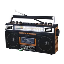 SuperSonic 4 Band Radio  Cassette Player with Cassette To Mp3 Converter and