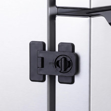 2 Pack Child Proof Refrigerator Door Lock. Baby Safety Locks for Fridges.