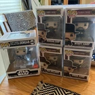Funko Pop! 5 Bounty Hunters Tombstone #851,852,853,854 And Star Wars Danger 440