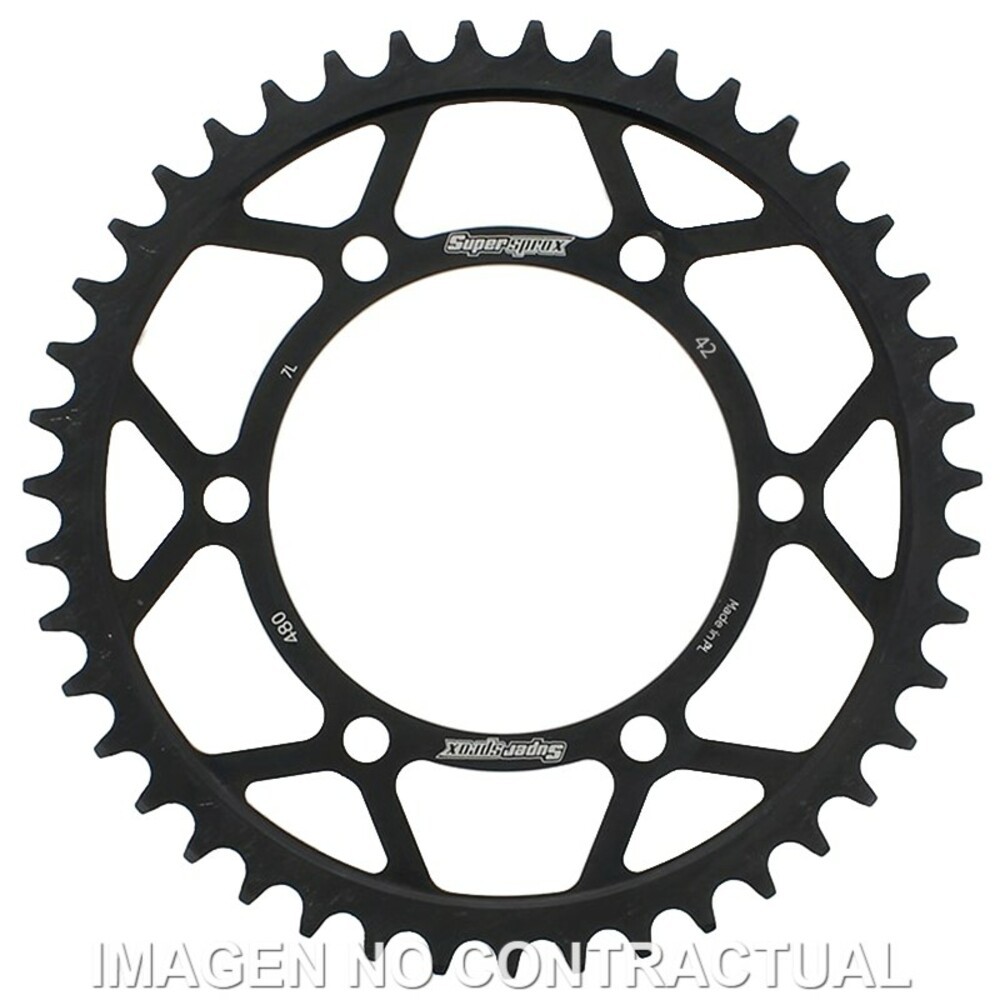 Free Shipping Supersprox Steel Crown Yamaha 525 X 42 For Motorcycle Parts