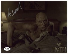 ALEXANDER WARD Signed 8x10 Photo AHS Hotel Horror Autographed Zobie COA